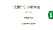 初中政治中考复习 7 法律知识专项突破课件PPT