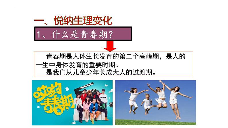 1.1   悄悄变化的我 课件-2022-2023学年部编版道德与法治七年级下册第7页