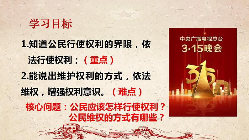 3.2 依法行使权利   课件- 2022-2023学年部编版道德与法治八年级下册第2页