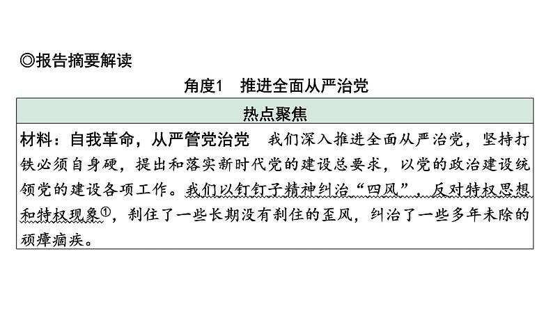 《中国共产党第二十次全国代表大会》课件——【中考二轮专题复习】2023年中考道德与法治专题精讲第7页