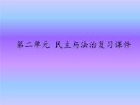 初中政治中考复习 法律专题复习七 民主与法治（九上第二单元）（精品课件）-2022年中考道德与法治专题高效复习精品课件+练习（部编版）