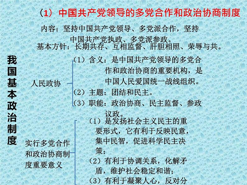 初中政治中考复习 法律专题复习五 人民当家作主 （八下第三单元）（精品课件）-2022年中考道德与法治专题高效复习精品课件+练习（部编版）第6页