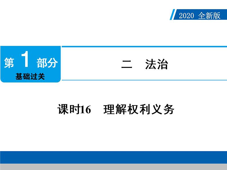 初中政治中考复习 课时16课件PPT第1页