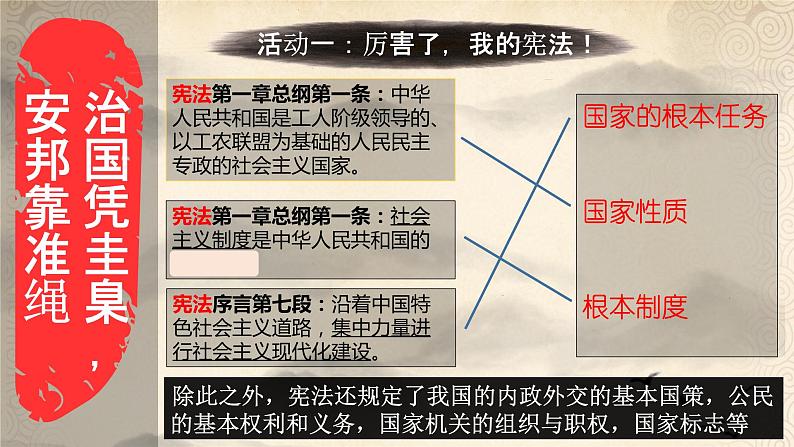 2022-2023学年部编版道德与法治八年级下册2.1 坚持依宪治国 课件08