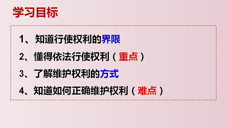 2022-2023学年部编版道德与法治八年级下册3.2 依法行使权利  课件第3页