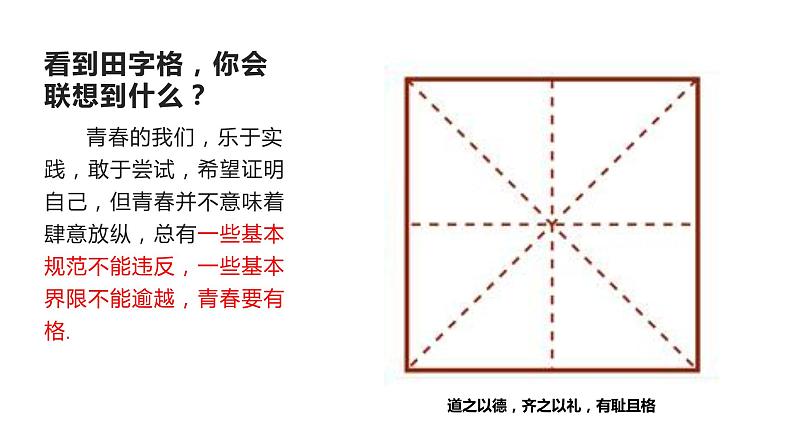 部编版七年级道德与法治下册--3.2青春有格（课件）第4页