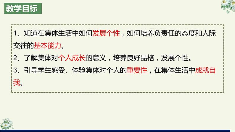 部编版道德与法治七年级下册 6.2集体生活成就我 课件第2页