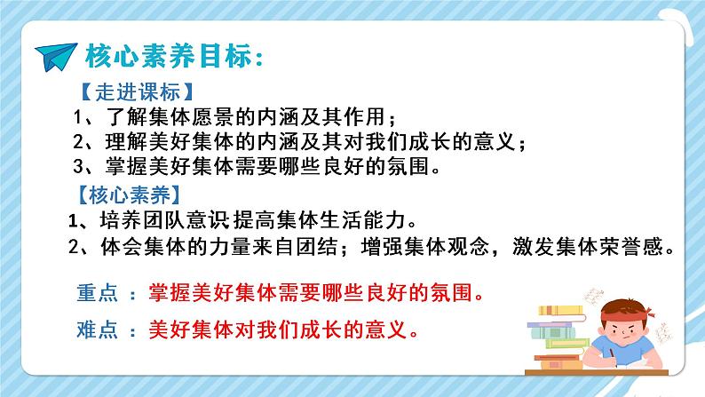 部编版道德与法治七年级下册 8.1 憧憬美好集体 课件+教案05