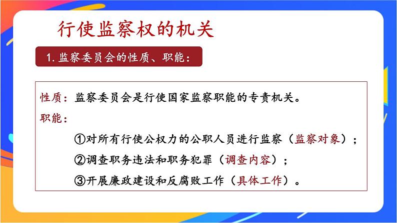 3.6.4 国家监察机关 课件+教案+视频素材07