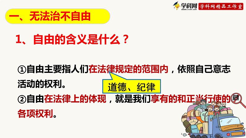 7.1 尊重自由平等（课件）-2020-2021学年八年级道德与法治下册优质同步备课（部编版）第7页