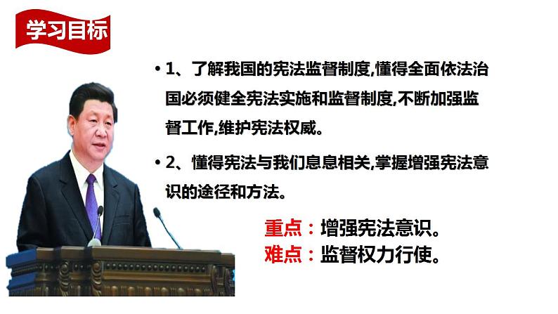 2.2 加强宪法监督 课件 -2022-2023学年部编版道德与法治八年级下册02