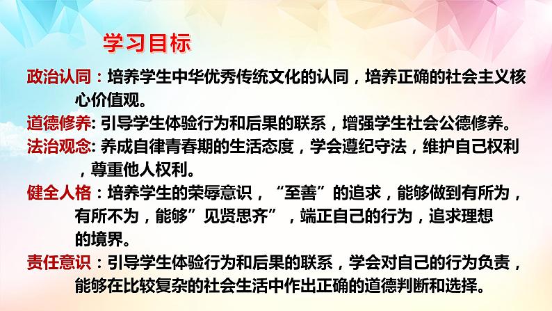 3.2 青春有格 课件 -2022-2023学年部编版道德与法治七年级下册第2页