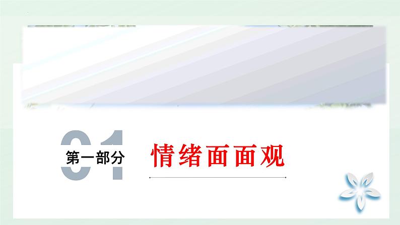 4.1 青春的情绪 课件 -2022-2023学年部编版道德与法治七年级下册05