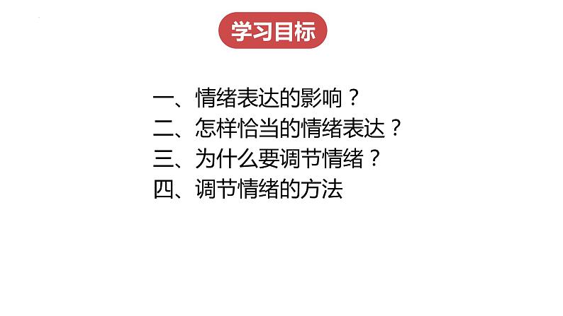 4.2情绪的管理课件-2022-2023学年部编版道德与法治七年级下册02