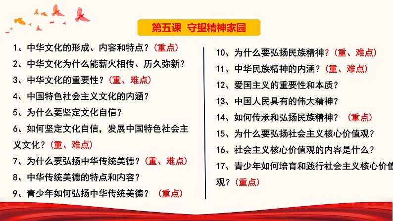 初中政治中考复习 专题20 文明与家园（课件）-2022年中考道德与法治第一轮夯实基础靶向复习示范课件＋考点清单＋对点练习（全国通用）05