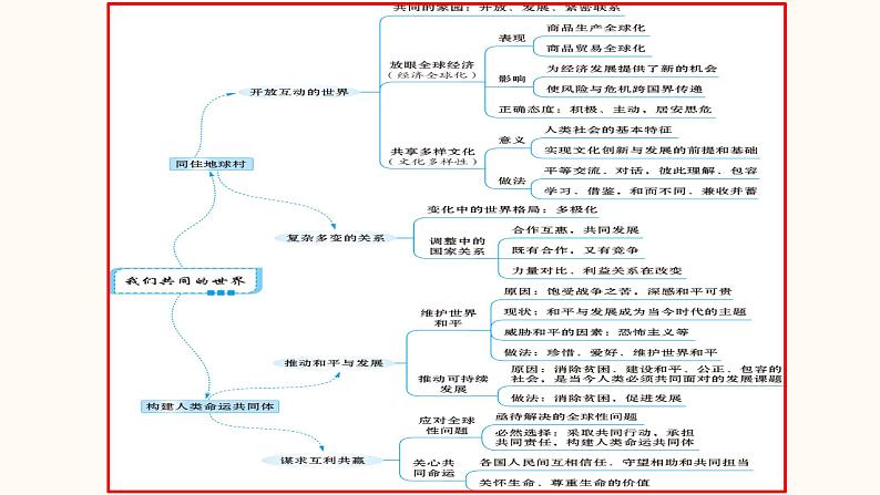 初中政治中考复习 专题22 我们共同的世界（课件）-2022年中考道德与法治第一轮夯实基础靶向复习示范课件＋考点清单＋对点练习（全国通用）02