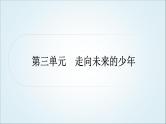 部编版中考《道德与法治》复习第三单元走向未来的少年作业课件