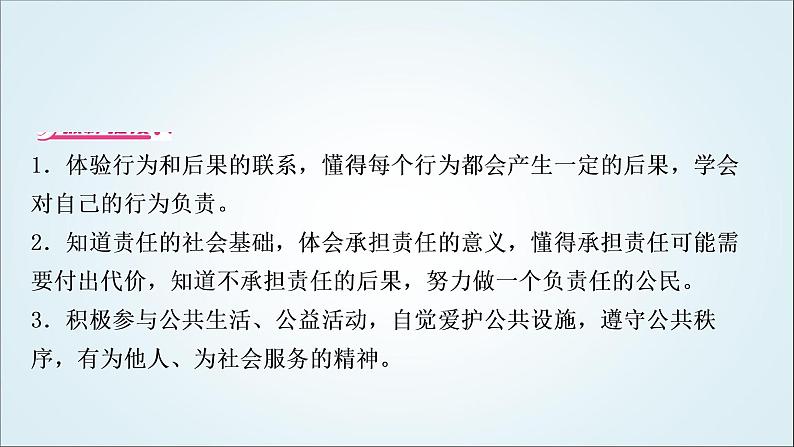 部编版中考《道德与法治》复习第三单元勇担社会责任教学课件02