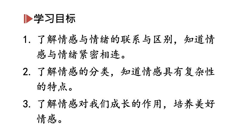 部编版七年级道德与法治下册--2.5.1 我们的情感世界（精品课件）第4页