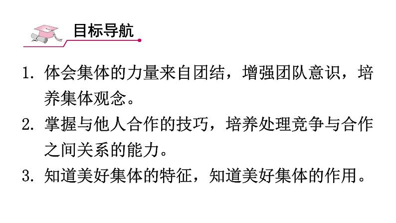 部编版七年级道德与法治下册--3.8.1 憧憬美好集体（精品课件）第2页