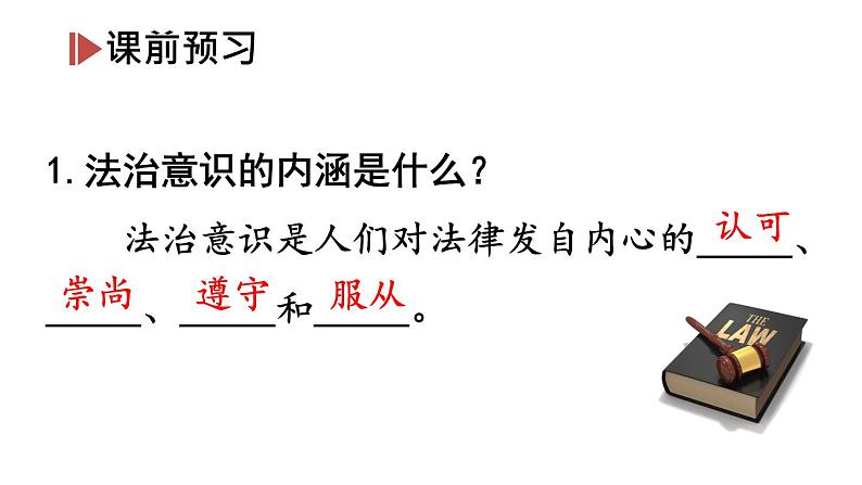 部编版七年级道德与法治下册--4.10.2 我们与法律同行（精品课件）第3页