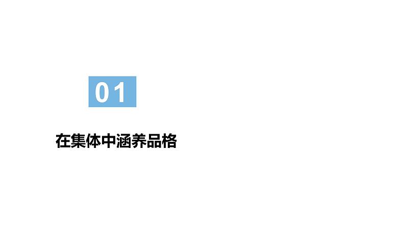 部编版七年级道德与法治下册--6.2集体生活成就我（课件）第3页