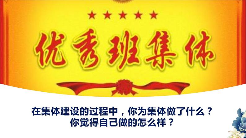 部编版七年级道德与法治下册--8.2我与集体共成长（课件）第1页