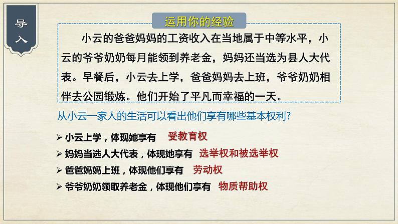 3.1公民基本权利-2022-2023学年八年级下册道德与法治 课件第3页