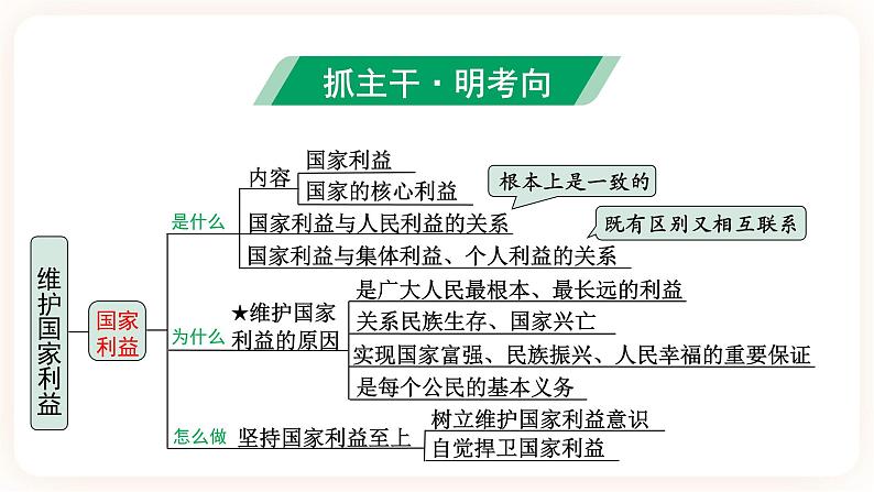【备考2023】中考道德与法治一轮总复习（八上第四单元）（ 课时13）《 维护国家利益 》课件第4页