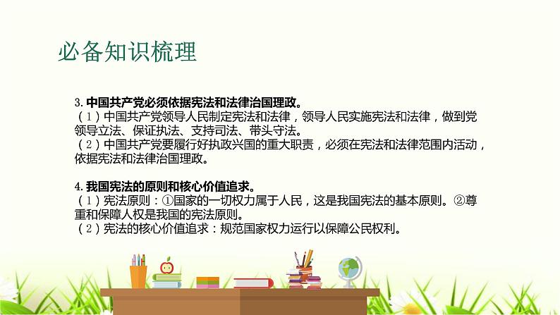 中考道德与法治复习第十二课时维护宪法权威保障宪法实施课件第6页