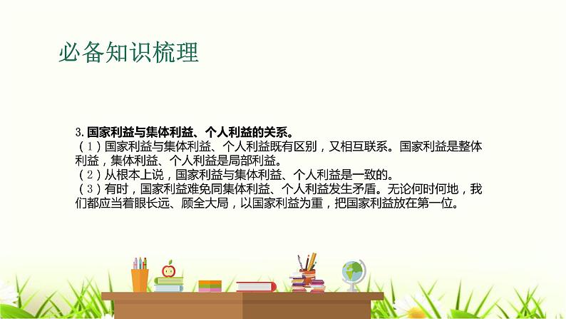 中考道德与法治复习第二十一课时维护民族团结捍卫国家利益课件第5页