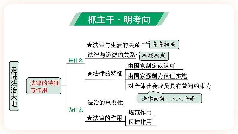 备考2023 道德与法治中考一轮总复习（七下第四单元）（ 课时22）《 走进法治天地》课件04