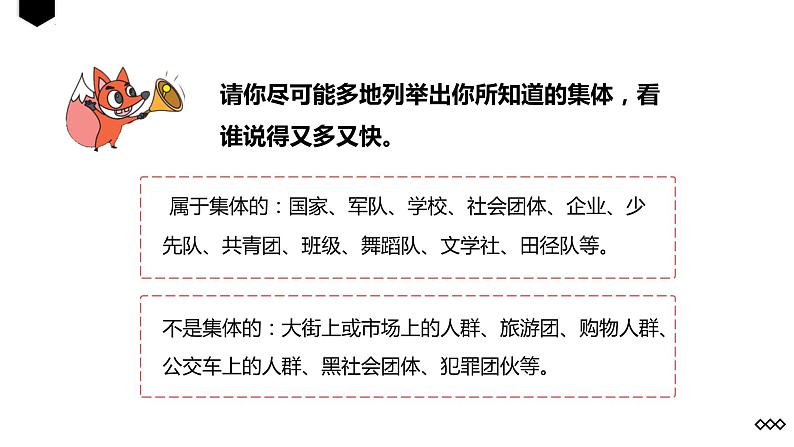 2022-2023学年部编版道德与法治七年级下册 6.1 集体生活邀请我 课件第8页