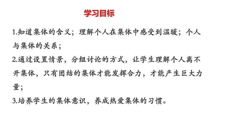 2022-2023学年部编版道德与法治七年级下册 6.1 集体生活邀请我 课件-02