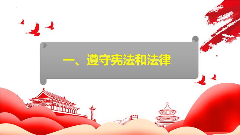 道德与法治八下 4.1 公民基本义务 课件第6页