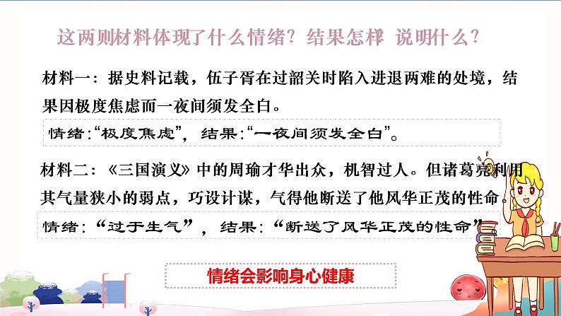 4.2 情绪的管理 课件2022-2023学年部编版道德与法治七年级下册第7页