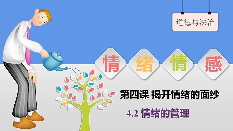 4.2 情绪的管理 课件2022-2023学年部编版道德与法治七年级下册第4页