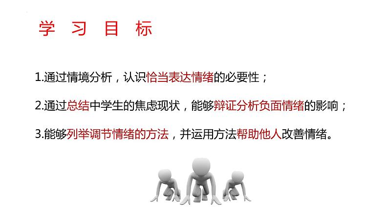 4.2 情绪的管理 课件2022-2023学年部编版道德与法治七年级下册04