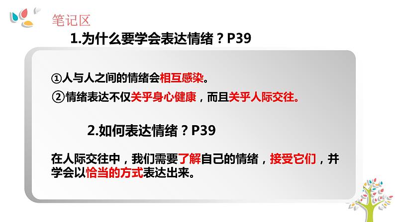 4.2 情绪的管理 课件2022-2023学年部编版道德与法治七年级下册06