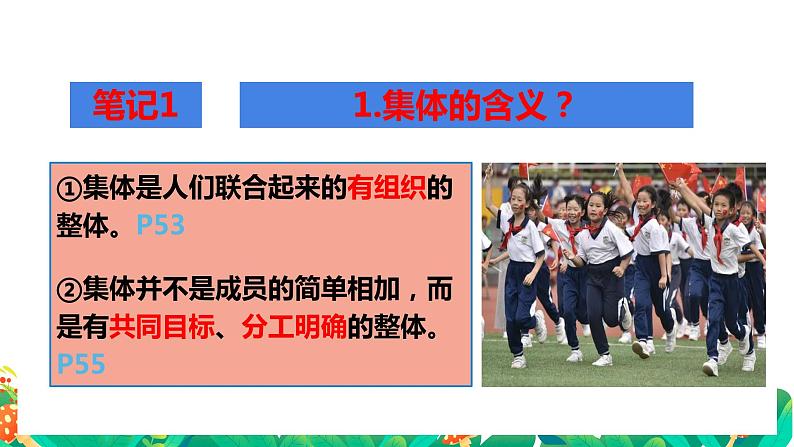 6.1 集体生活邀请我 课件2022-2023学年部编版道德与法治七年级下册07