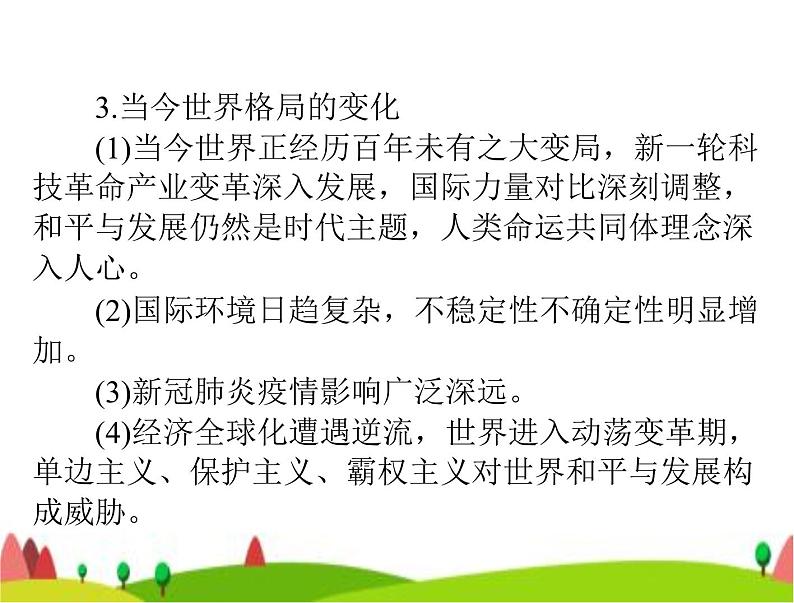 中考道德与法治总复习专题十四胸怀天下走向未来课件08