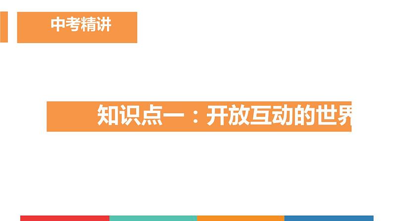 考点30 共同的世界（课件+素材）中考道德与法治一轮复习课件06