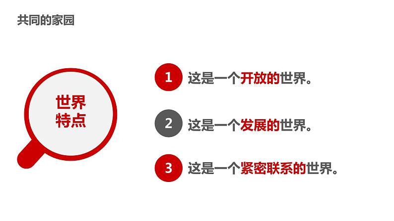 考点30 共同的世界（课件+素材）中考道德与法治一轮复习课件08