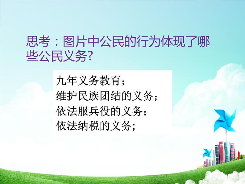 部编版八年级道德与法治下册--4.1公民基本义务（课件3）第2页