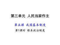 初中政治 (道德与法治)人教部编版八年级下册根本政治制度课前预习ppt课件