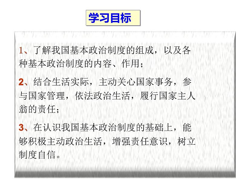 部编版八年级道德与法治下册--5.2基本政治制度（课件2）02