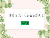 第四单元 走进法治天地（练习）课件PPT