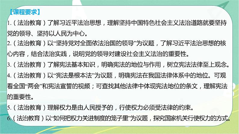 2023年安徽中考备考复习第一单元 坚持宪法至上课件第5页