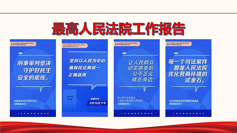 初中政治中考复习 专题二十九 两会之两高报告-备战2022年中考道德与法治必备时政热点解读与押题课件第2页