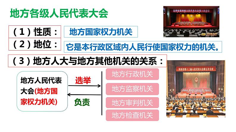 2022-2023学年部编版道德与法治八年级下册6.1 国家权力机关 课件-第7页